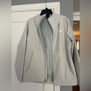 Gray North face jacket